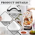 thumbnail image 4 of HELLHERO Univesal Blender Covers with Coffee Maker Protection Polyester Blender Cover Happy Thanksgiving Fall Leaves, 4 of 6
