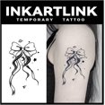 thumbnail image 1 of shiyou-Tattoo Tech, 2 Sheets Large Semi Permanent Tattoo, Adult Art Design Temporary Tattoos, Lasts 1-2 Weeks, Waterproof, Realistic Look, No Adhesive, No Reflection (Bow Design), 1 of 4