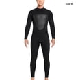 thumbnail image 2 of Combinaison de Plongée Haute Efficacité, Maillots de Bain Confortables, Protection Solaire Forte, Réduit la Résistance à l'Eau, Combinaison de Plongée Classique, Col Rond, Hommes, Noir m, 2 of 7