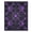 Purple, Pattern 10, variant on ODIKA 4'x6' Machine Washable Non-Slip Area Rug, Geometric Black High Traffic Rug, Purple, 981966