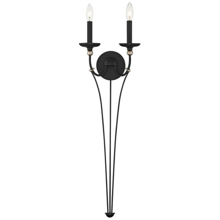 

Minka Lavery Westchester County 32 3/4 H Sand Coal 2-Light Wall Sconce