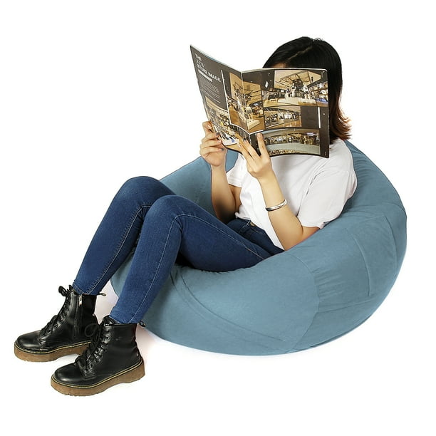 Waterproof Bean Bag Chair Floor Cushion Polyester Garden Indoor Outdoor