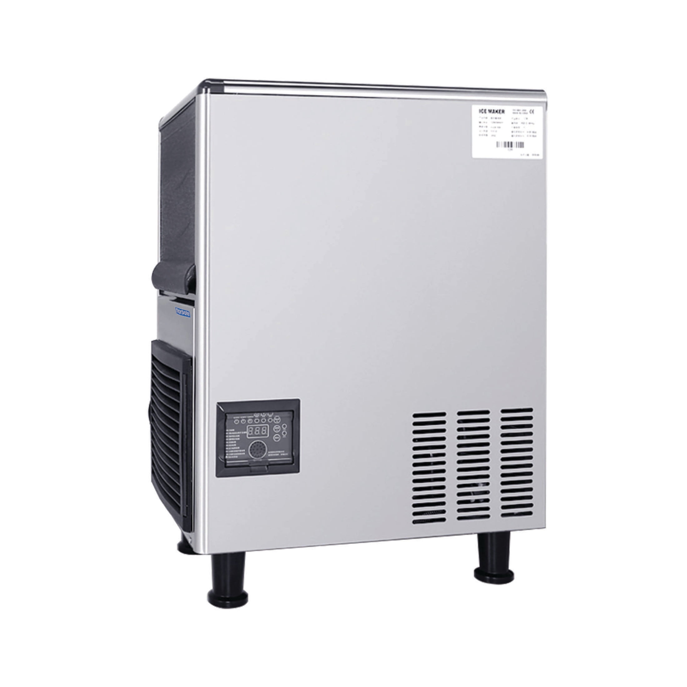 Magic Chef Npcim90b Norpole 15" Wide Undercounter Ice Machine - Stainless Steel