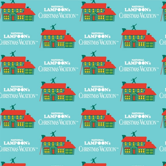 Christmas Vacation Griswold House Logo Premium Roll Gift Wrap Wrapping Paper