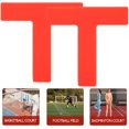 thumbnail image 2 of MasteelfCA 2 Pcs Marqueurs de Sport Réutilisables pour Entraînement de Football Plateau de Marque pour Extérieur, 2 of 8