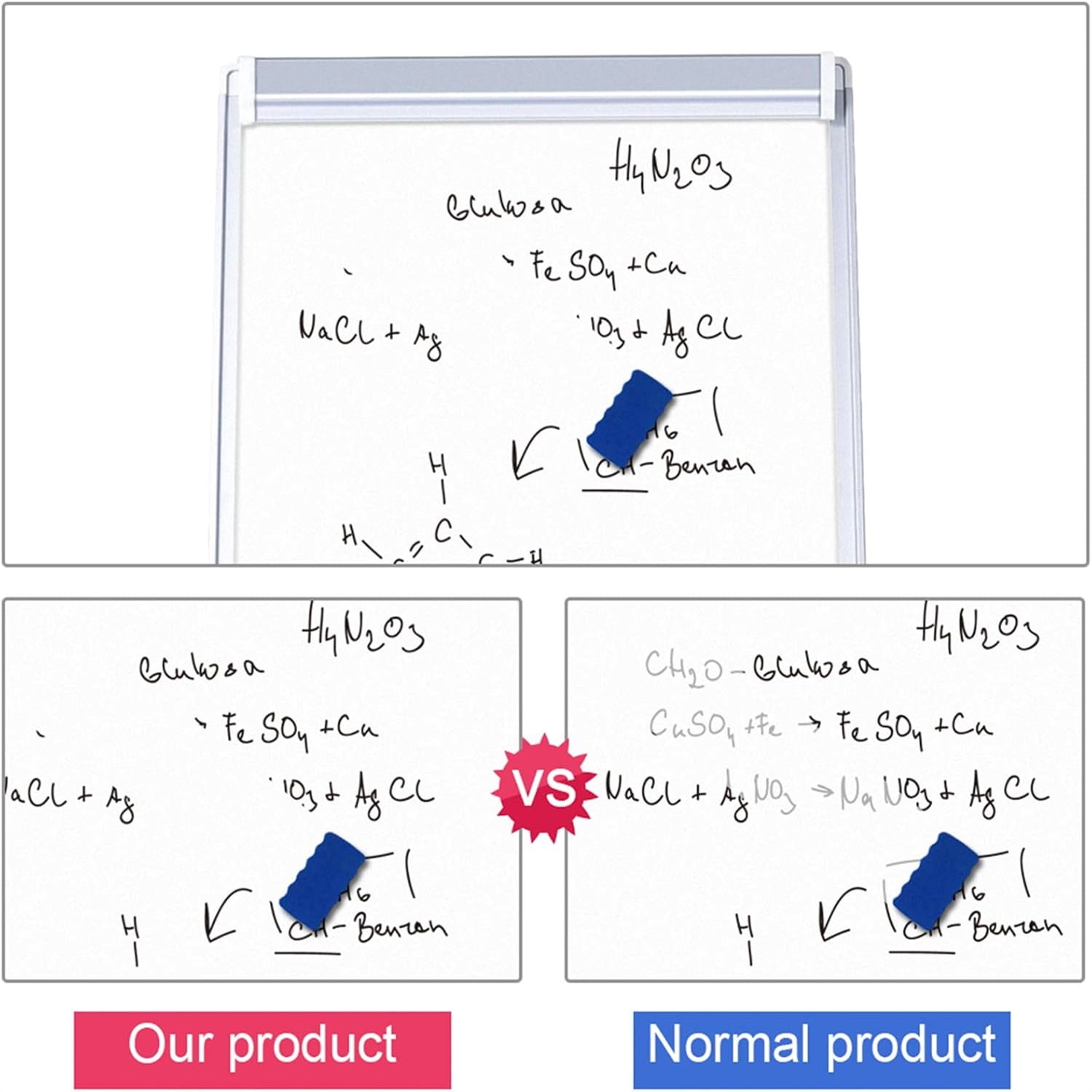 White Board - Magnetic Tripod Whiteboard Portable Dry Erase Board 36 x 24 inches
