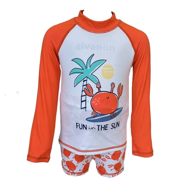 Traje de Baño Op para Bebo, 2 piezas Estampado Talla 3X