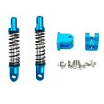 thumbnail image 1 of 2x Amortiguador RC con amortiguadores asistidos por resorte de asiento fijo para 1/16 RC Drifting Car DIY Accs Assembly Azul Sunnimix Amortiguador delantero, 1 of 8