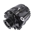 thumbnail image 4 of Black 160 AMP CS130 Alternator with Serpentine Pulley for GM Chevy SBC BBC New, 4 of 15