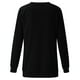 thumbnail image 5 of ICHUANYI Clearance Christmas Fashion Women's Casual Long Sleeve Printed Ladies Short Sweatshirts Tops(Black, XXL) ICHUANYI WER2023081504927, 5 of 5