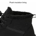 thumbnail image 4 of Botines De Invierno Zapatos de tobillo para hombre y mujer, calzado informal impermeable para nieve, para senderismo, escalada, trabajo Wdftyju Tenis De Mujer Tenis De Hombre, 4 of 8
