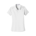 thumbnail image 5 of Port Authority ® Ladies Pinpoint Mesh Zip Polo. L580, 5 of 6