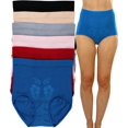 thumbnail image 3 of ToBeInStyle Women's 6 Pack High-Waist Compression Control Briefs - Plus Size 2X to 4X, 3 of 7