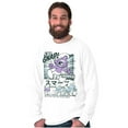 thumbnail image 5 of Purple Smurfs GNAP Manga Cartoon Long Sleeve TShirt Men Women Brisco Brands M, 5 of 6