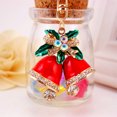 thumbnail image 4 of Llavero de Navidad colgante rojo JAMW Jingle Bell cristal Reinstone, 4 of 5