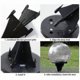 thumbnail image 4 of Solar Ball Lamp, Cracked Glass Ball Lawn Light, Solar Floor Lamp, Garden Decoration For Garden, Patio, Ip65 Waterproof, Auto On/off For Garden15cm, 4 of 4