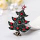 thumbnail image 3 of Yuarrent Decorado Árbol de Navidad Botas de Papá Noel Muñeco de nieve Campana Broche Bufanda Collar Solapa Broche de Navidad Regalo de niña Kits de decoración para fiestas No.44 Yuarrent JR0793-44, 3 of 6