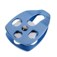 thumbnail image 3 of 32KN Heavy Duty Climbing Rope Pulley Single Sheave Ball Bearing for Tree Climbing Rigging Arborist Caving Rappelling, 3 of 5