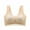 Beige1, variant on Timegrad 2pc Plus Size Bras for Women Lace Full Coverage Mesh Breathable Wireless Comfort Seamless Bra