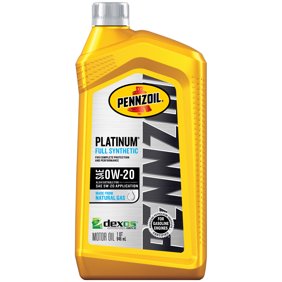 Pennzoil Platinum High Mileage 5w 30 Full Synthetic Motor Oil 1