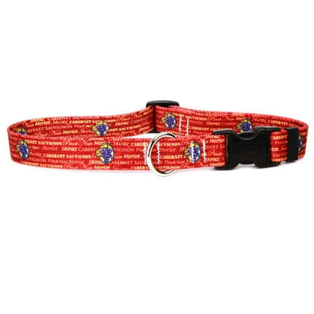Yellow Dog Design WRW100C Red Wine Standard Collar - Cat
