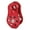 Red, variant on Outdoor Rock Climbing Fixed Side Plate Single Sheave Pulley Hauling Gear Tool