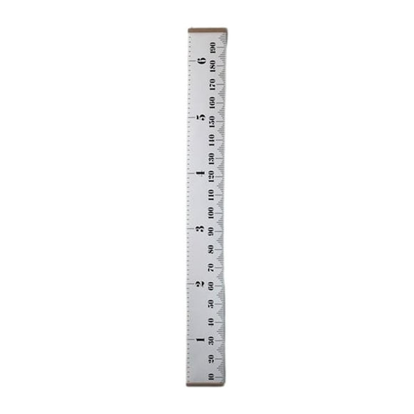 Billuyoard Tabla de crecimiento de altura no tóxica, segura para niños pequeños, tabla de crecimiento de altura, madera inodora Decoración del hogar blanco