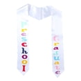 thumbnail image 4 of Gyexs Kindergarten Preschool Graduation Sash Unisex Kindergarten Preschool Graduation Stole for Kids Graduation Gifts 2025 #White, 4 of 4