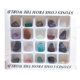 thumbnail image 2 of Bewildely 20 piezas Mini tamaño encantador piedra de cristal Natural rocas minerales pequeña colección de rocas divertida decoración de Kits de decoración para fiestas, 2 of 6