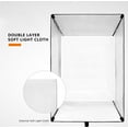 thumbnail image 4 of Zmisner 23.62x35.43in Rectangle Softbox with Storage Bag, Professional Video Light Softbox for Photography Studio, Video Recording, Portraits Shooting, 4 of 6