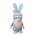 thumbnail image 2 of 2024 Nuevas decoraciones de Pascua Juego de figuras de sombrero peludo de pie Muñeco de peluche, 2 of 8