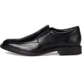 thumbnail image 4 of Nunn Bush Men's Stark Moccasin Toe Slip-On Leather Dress Casual Business Formal Loafer, Black, 9 m, 4 of 7