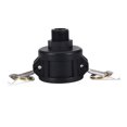 thumbnail image 1 of Conector rápido de cubo para tanque IBC kusrkot adaptador de manguera 2 a 1 pulgada exterior, 1 of 8