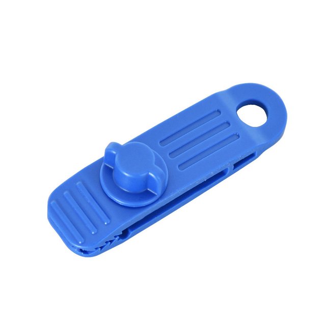 Eigraketly 10 piezas de sujetadores portátiles para tienda de campaña, Picnic, lona, surtido, Clip para toldo, abrazaderas de sujeción, accesorios carpas Azul Eigraketly OD029374-05