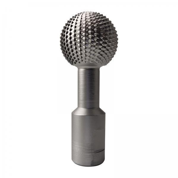 ball gouge,power sphere grinder attachment carbide burr set,tungsten ball gouge for wood carving burrs,angle grinder attachments spoon carving kit,Burr Ball Shape Double Cut Rotary Burrs Baoblaze none