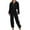 Black, variant on sususu Women's Zip Up Jumpsuit Long Sleeve Romper Jumpsuit Elastic Waist Comfortable Outfit Turn Down Collar Cargo Romper,Grey,M