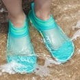 thumbnail image 5 of LTTVQM Water Shoes for Women Quick Dry Barefoot Aqua Socks for Swim Beach Yoga Surf Pool Trendy Lightweight Athletic Slip on Shoes Cyan 43(US-10), 5 of 5
