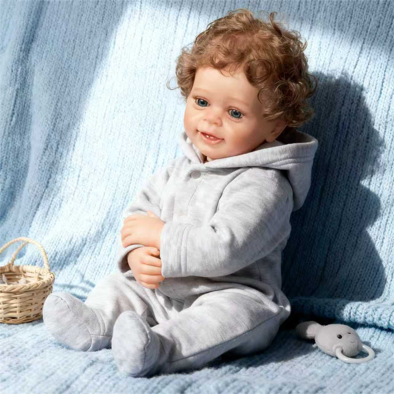Dayoff Kids Lifelike Reborn Baby Dolls - 22 Inch Realistic Baby Doll (No Accessories) For Kids Age 3+