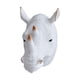 thumbnail image 3 of Escultura de cabeza de , estatua de regalo, colección blanca, figura decorativa de resina, decoración de pared de animales, arte para, 3 of 9