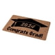 thumbnail image 1 of Felpudo divertido para puerta,felpudo de bienvenida para entrada exterior,felpudo de graduación,decoraciones de jardín interior,regalos de graduación marrones,2024, 1 of 3