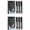 2pcs, variant on QuanTara Car Wheel Scratch Repair Pen, 3-Pack Black Touch-Up Paint Set, 30ml Total, Fixes Rim Scratches, Curb Rash & Scuffs on Alloy Wheels, DIY Rim Paint Repair Kit