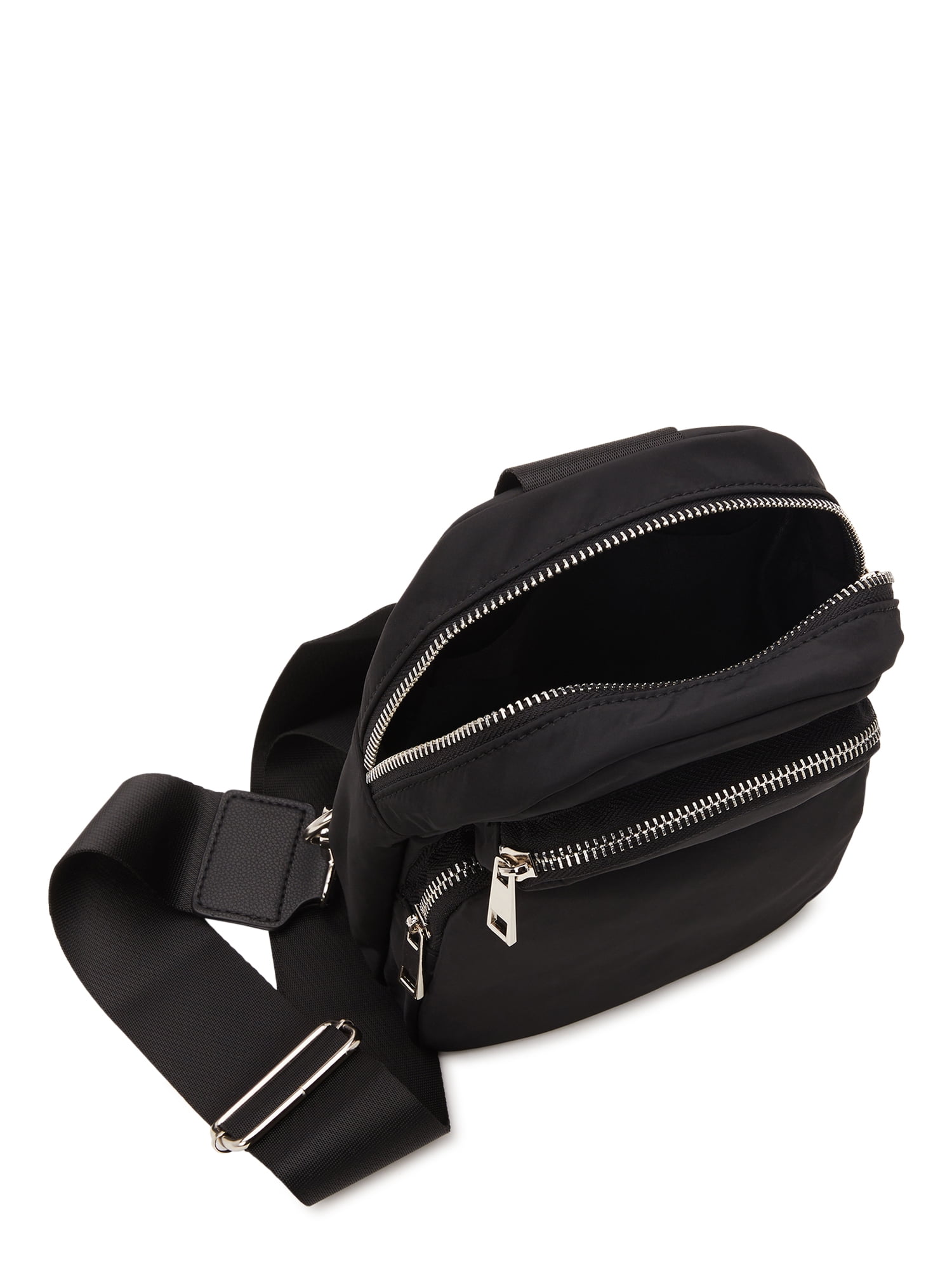 No Boundaries Nylon Sling Bag, Men's, Size: One size, Black