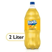 Fanta Pineapple Soda Pop, 2 Liter Bottle