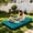 Sky Blue, variant on Self-Inflating Camping Sleeping Pad, 3.1" Thick Portable Air Mattress with Foot Pump, Lightweight Tent Bed for Outdoor Camping Hiking Travel