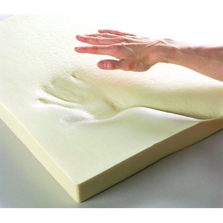 Upholstery Visco Memory Foam Square Sheet- 4"Hx24"Wx24"L - 2.5 lb Regular Density- Luxury Quality- For Sofa, Chair Cushions, Pillows, Doctor Recommended for Backache - Dream Solutions USA