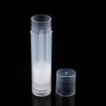 thumbnail image 2 of Tubo de Contenedor de Bálsamo Labial con Lápiz Labial Blanco 5 ml 100pcs Claro, 2 of 9