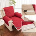 thumbnail image 3 of 100% Waterproof Recliner Chair Cover, Non Slip Recliner Covers for Recliner Chair with Pocket, Washable Furniture Protector for Kids, Pets, 3 of 13