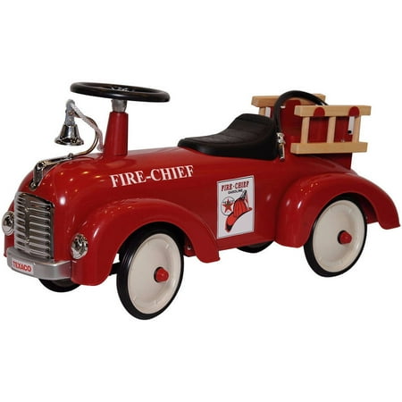 Chevron Texaco Steel Fire Truck Foot to Floor