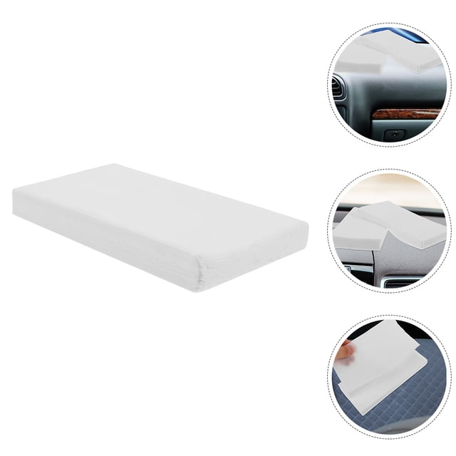 OULII 20 Bags Disposable Facial Tissues Absorbent Travel Packs Compatible with Car Visor Case