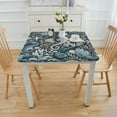 thumbnail image 3 of nygtbtfer Tablecloth Table Cover Coastal Ocean Themed Rectangle Table Cloth for Kitchen Dining Table Picnic Decoration Supplies, 3 of 7